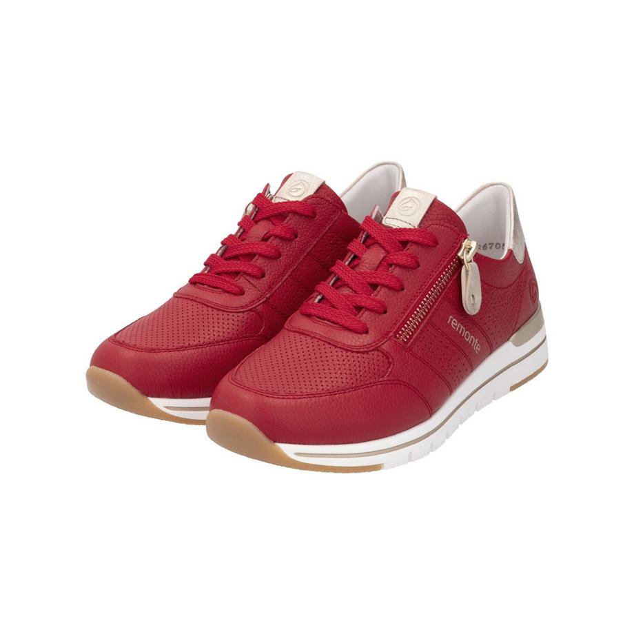 Remonte Sneaker con zip laterale e plantare estraibile  
