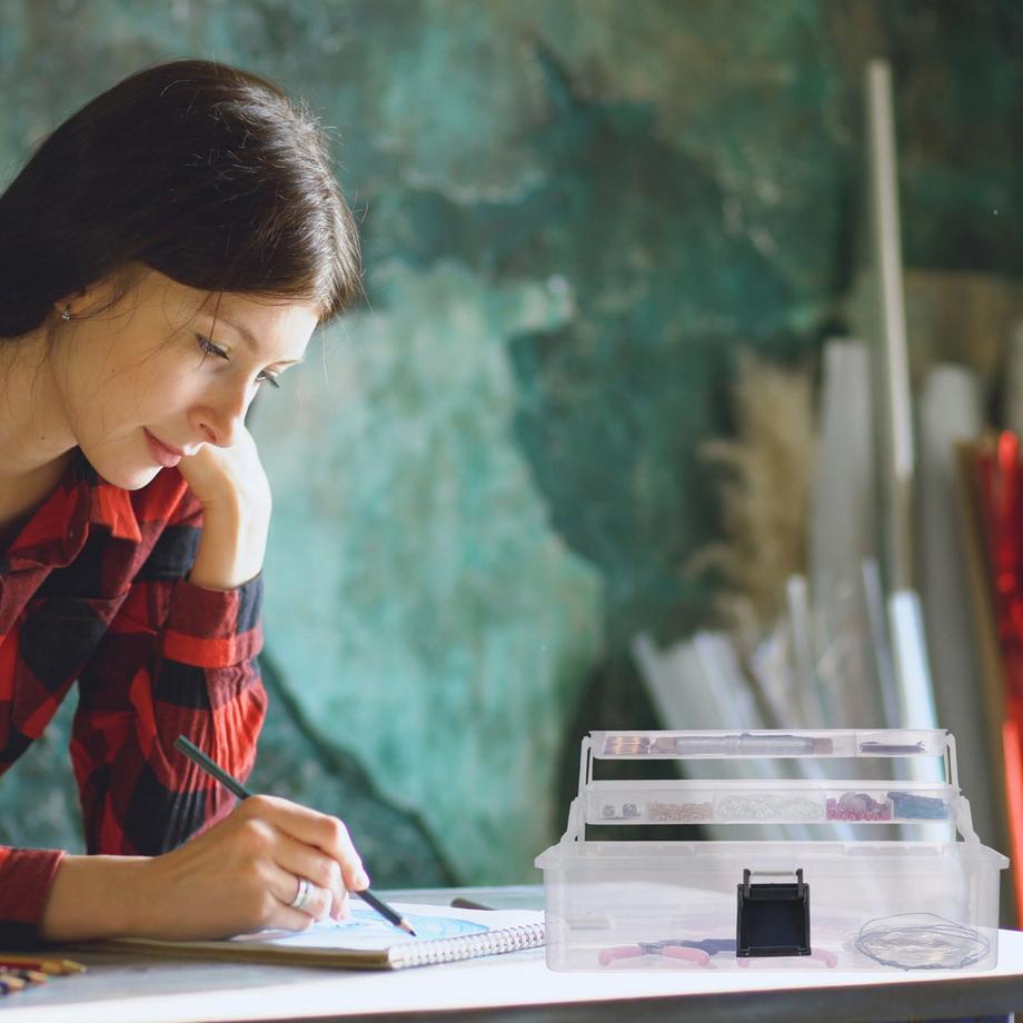 B2X Scatola portaoggetti con 9 scomparti  