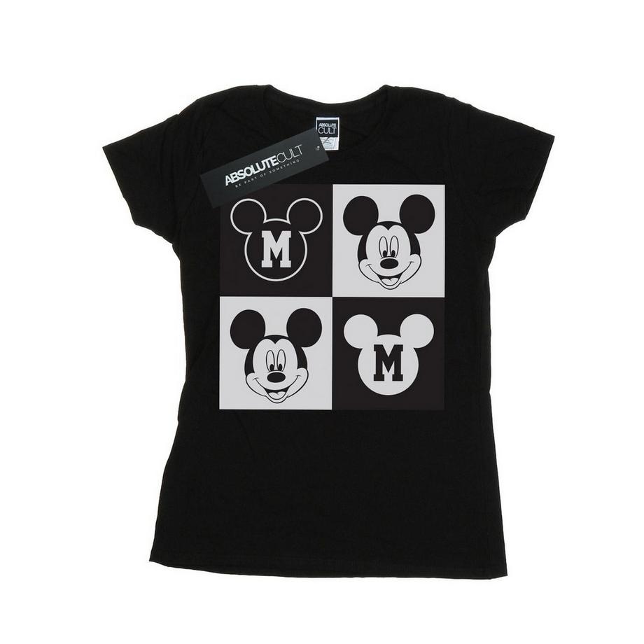 Disney Mickey Mouse Square Print T-Shirt  