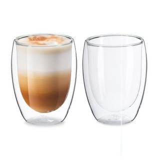 Northix Latte Macchiato Glas 350 ml  