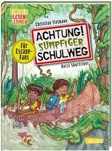 Achtung!: Achtung! Sumpfiger Schulweg Tielmann, Christian; Shortriver, Kurzi (Illustrationen) Couverture rigide 