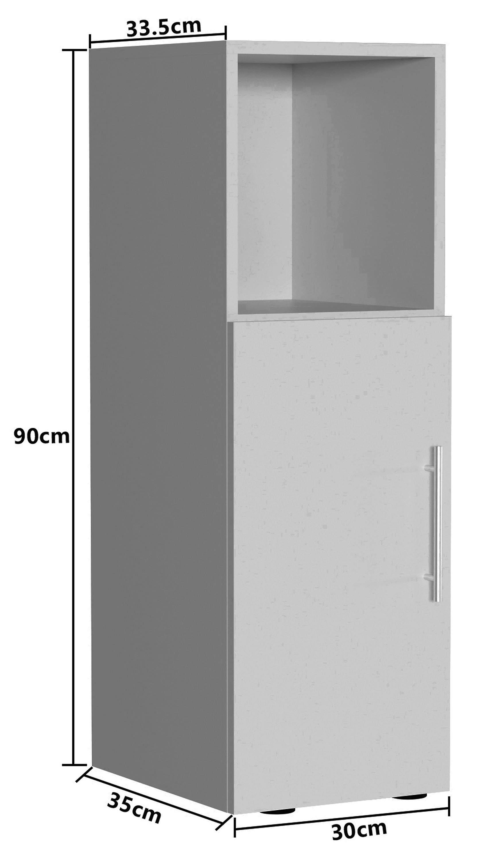 VCM Meuble d'appoint en bois Narila  