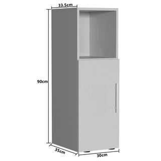 VCM Meuble d'appoint en bois Narila  