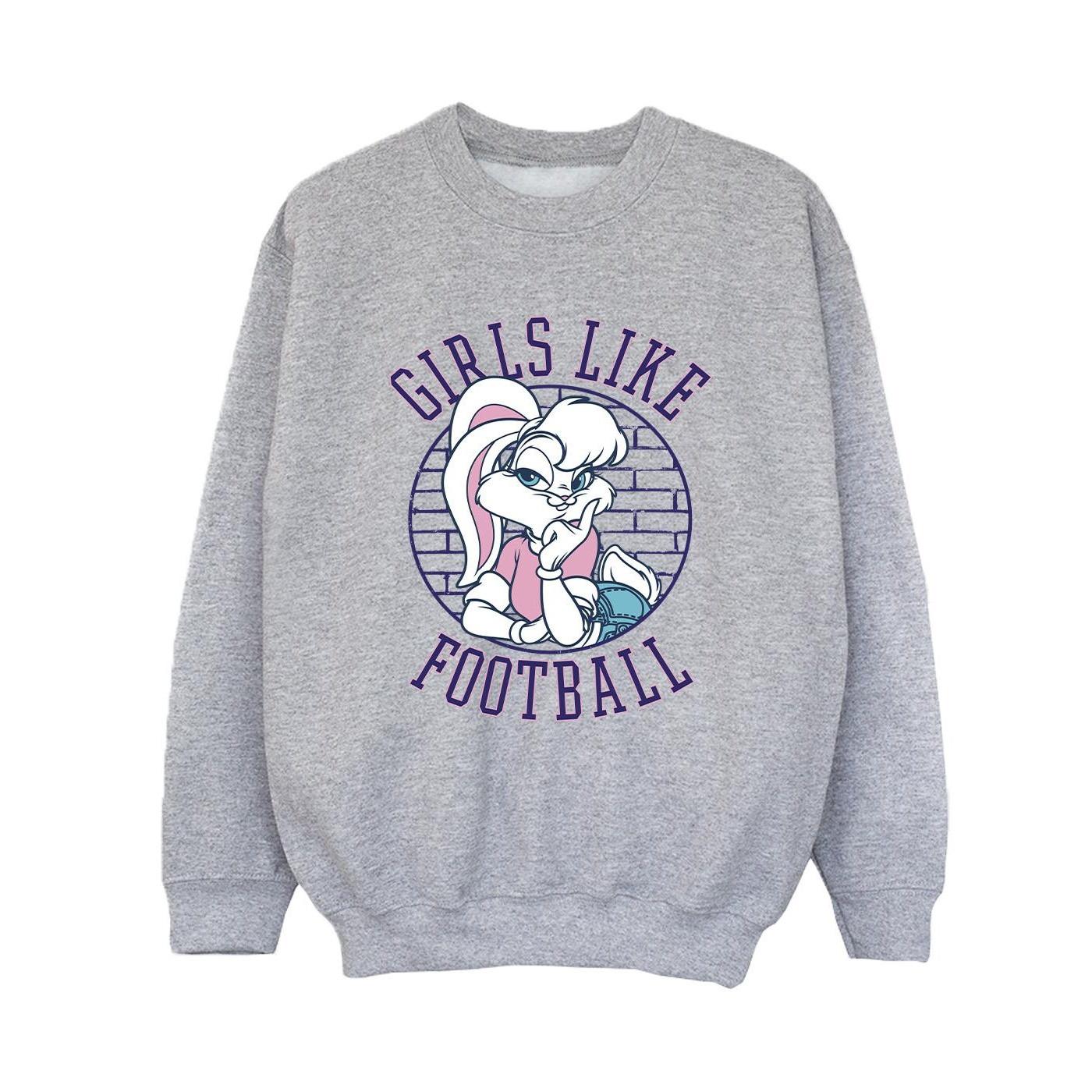 LOONEY TUNES  Girls Like Football Sweatshirt 