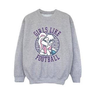 LOONEY TUNES  Girls Like Football Sweatshirt 