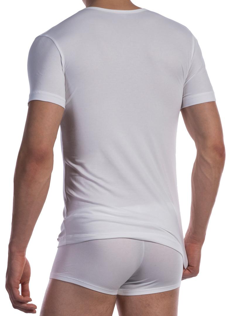 Olaf benz RED1601 T-Shirt Manches Courtes Col V  