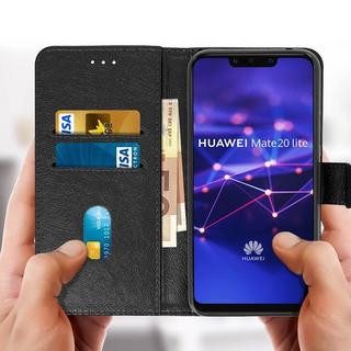 Avizar  Custodia Flip Huawei Mate 20 Lite Nero 