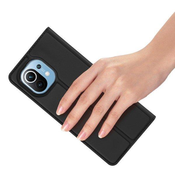 DuxDucis  Xiaomi Mi 11 - Dux Ducis custodia  flip folio nero 