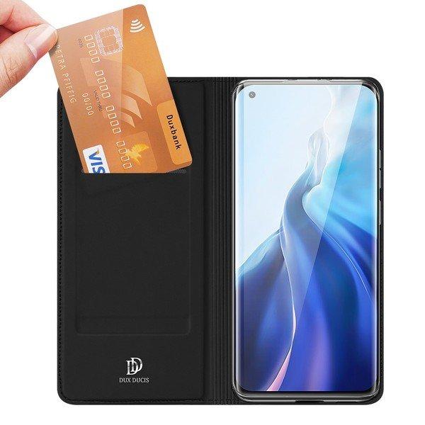 DuxDucis  Xiaomi Mi 11 - Dux Ducis custodia  flip folio nero 