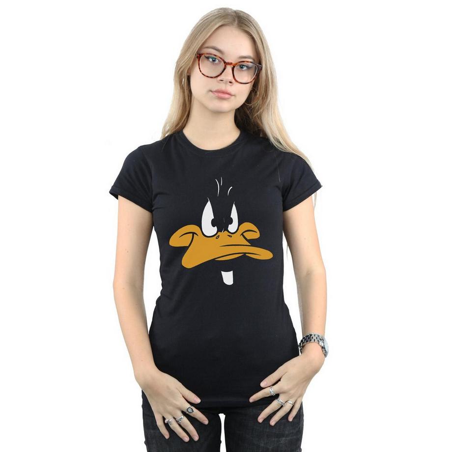 LOONEY TUNES T-shirt Visage Daffy Duck  
