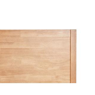 Beliani Letto en Legno di caucciù Rustico CHAMPAGNAT  