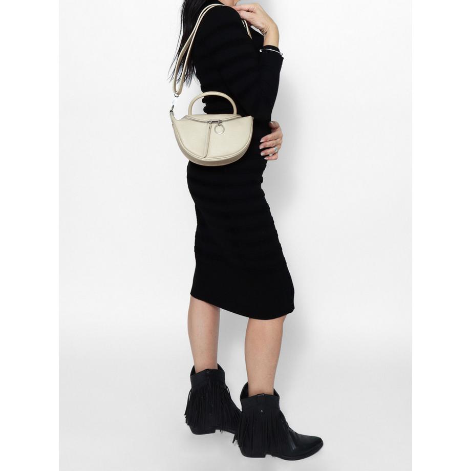 Viola Castellani Sac à main demi-lune  