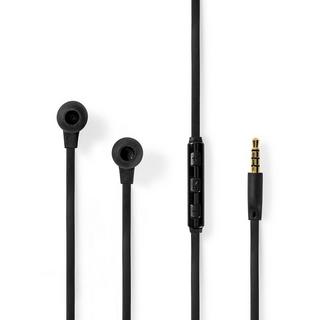 Nedis  Kabel -Kopfhörer | 3,5 mm | Kabellänge: 1,20 m | Invided Mikrofon | Volumensteuerung | Silber 