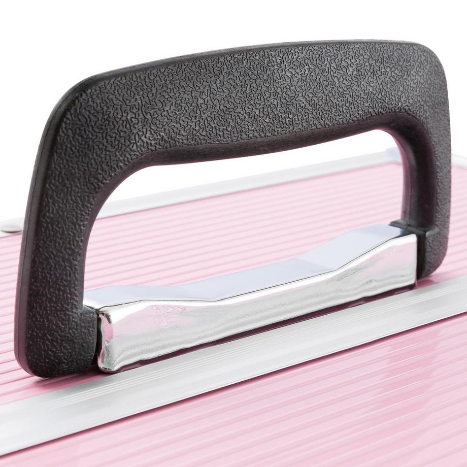 Arebos  Valigetta per cosmetici grande | Valigetta per il trucco | Organizzatore di bellezza | Valigetta per lo smalto per unghie 