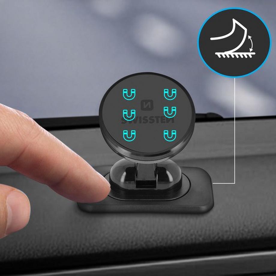 SWISSTEN  Supporto Auto Swissten Nero 