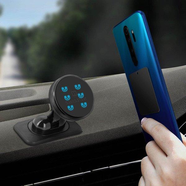 SWISSTEN  Support Voiture Adhésif Swissten Noir 