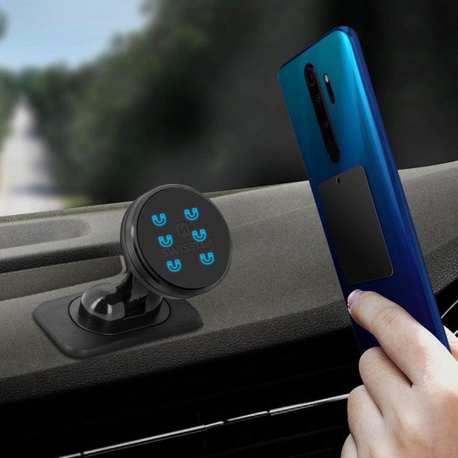 SWISSTEN  Supporto Auto Swissten Nero 