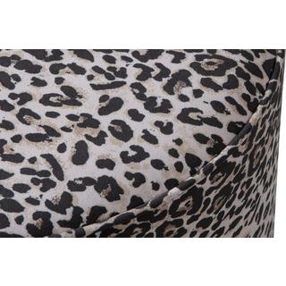 mutoni Hocker Megan Velvet Panther Print  