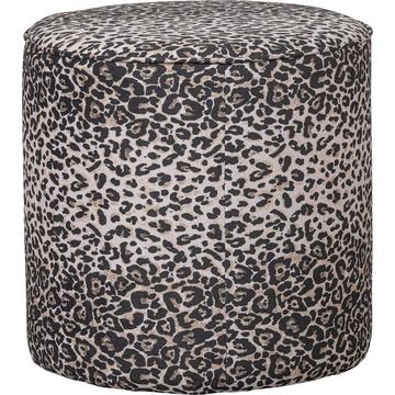 Hocker Megan Velvet Panther Print