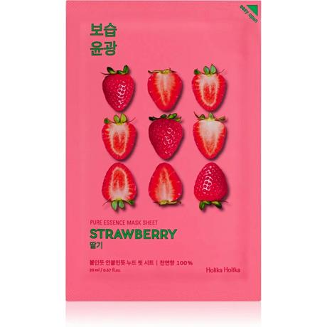 HOLIKA HOLIKA  Pure Essence Mask Sheet Strawberry 