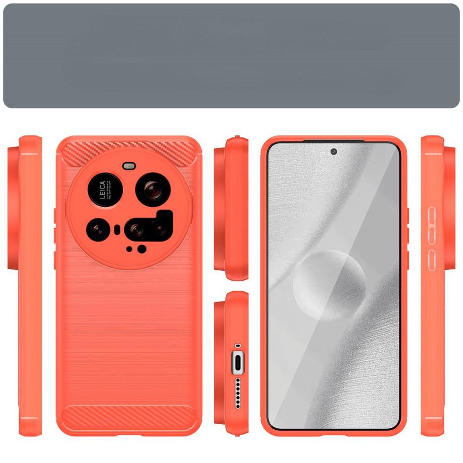 Cover-Discount  Xiaomi 15 Ultra - Coque look métal carbone 