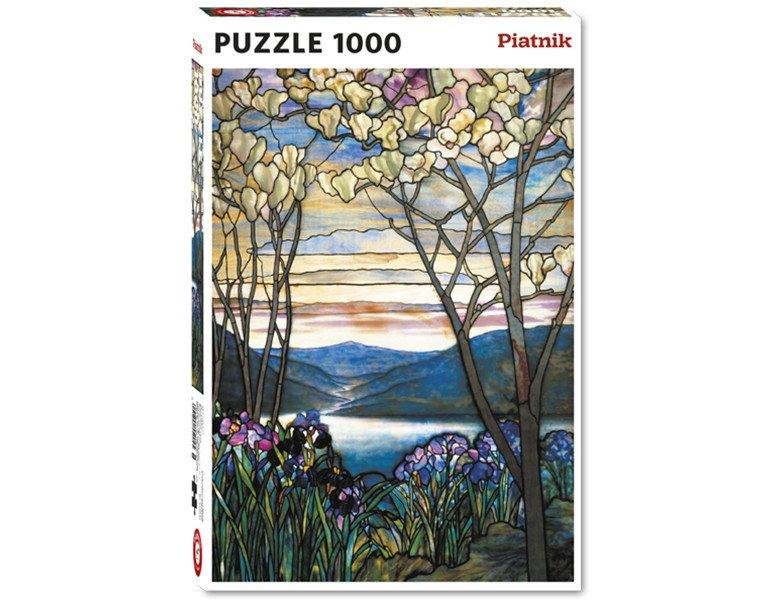 Piatnik  Piatnik Magnolias and Irises Louis Comfort Tiffany (1000) 