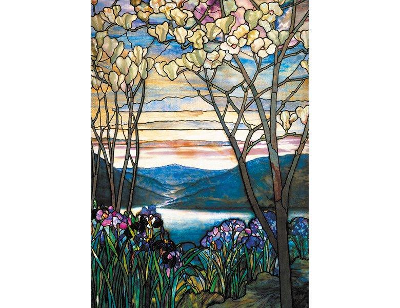 Piatnik  Piatnik Magnolias and Irises Louis Comfort Tiffany (1000) 