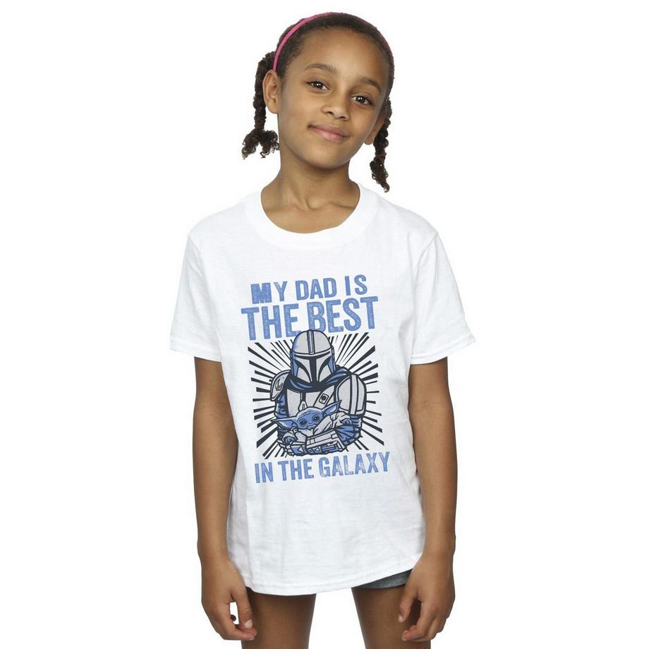 STAR WARS  Mandalorian Best Dad T-Shirt 