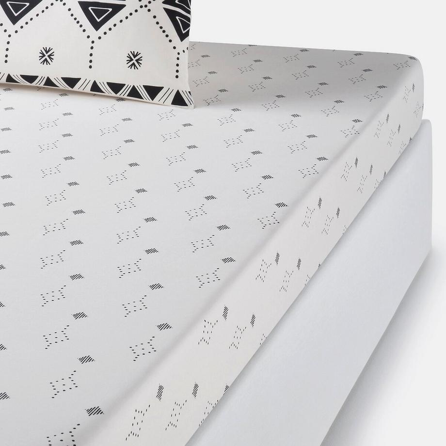 Drap housse percale de coton