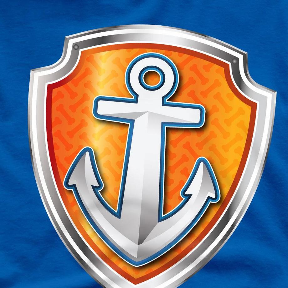 PAW PATROL T-Shirt Imprimé Bouclier Ancre  