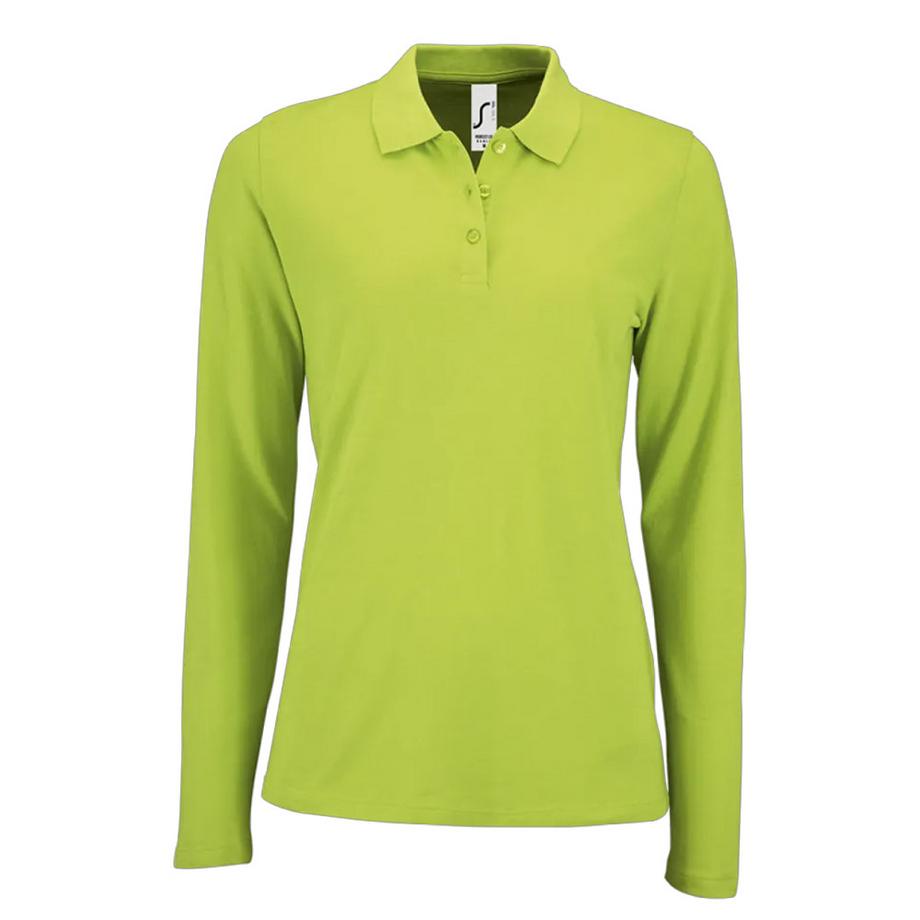 SOLS Perfect Langarm Poloshirt  
