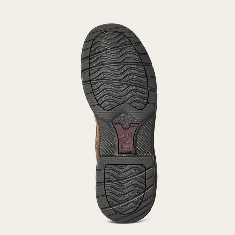 Ariat  wasserdichte stiefeletten barnyard twin gore ii antq brn 3.5/6 b 