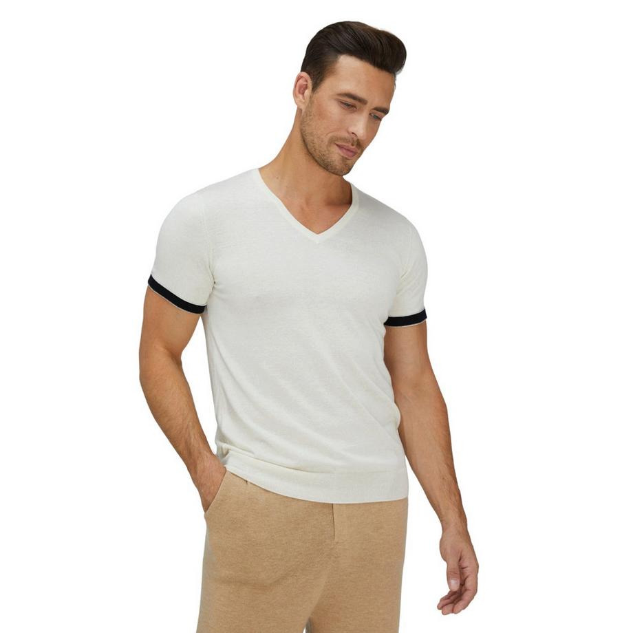 Bellemere New York T-Shirt Rigata Maniche Corte  