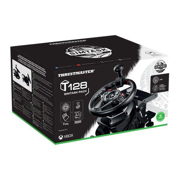 THRUSTMASTER  T128 Noir USB Volant + pédales Analogique PC, Xbox 