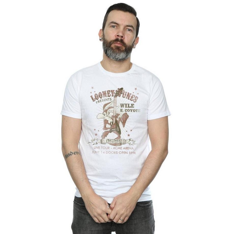 LOONEY TUNES Wile E Coyote Live Tour T-Shirt  