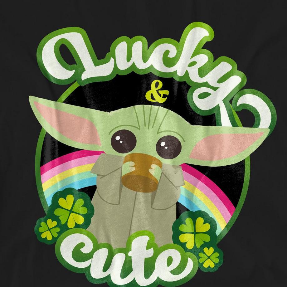 STAR WARS Lucky Cute St Patricks Day T-Shirt  
