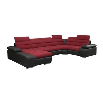 Wohnlandschaft mit Schlaffunktion BOILEAU Ecke Links