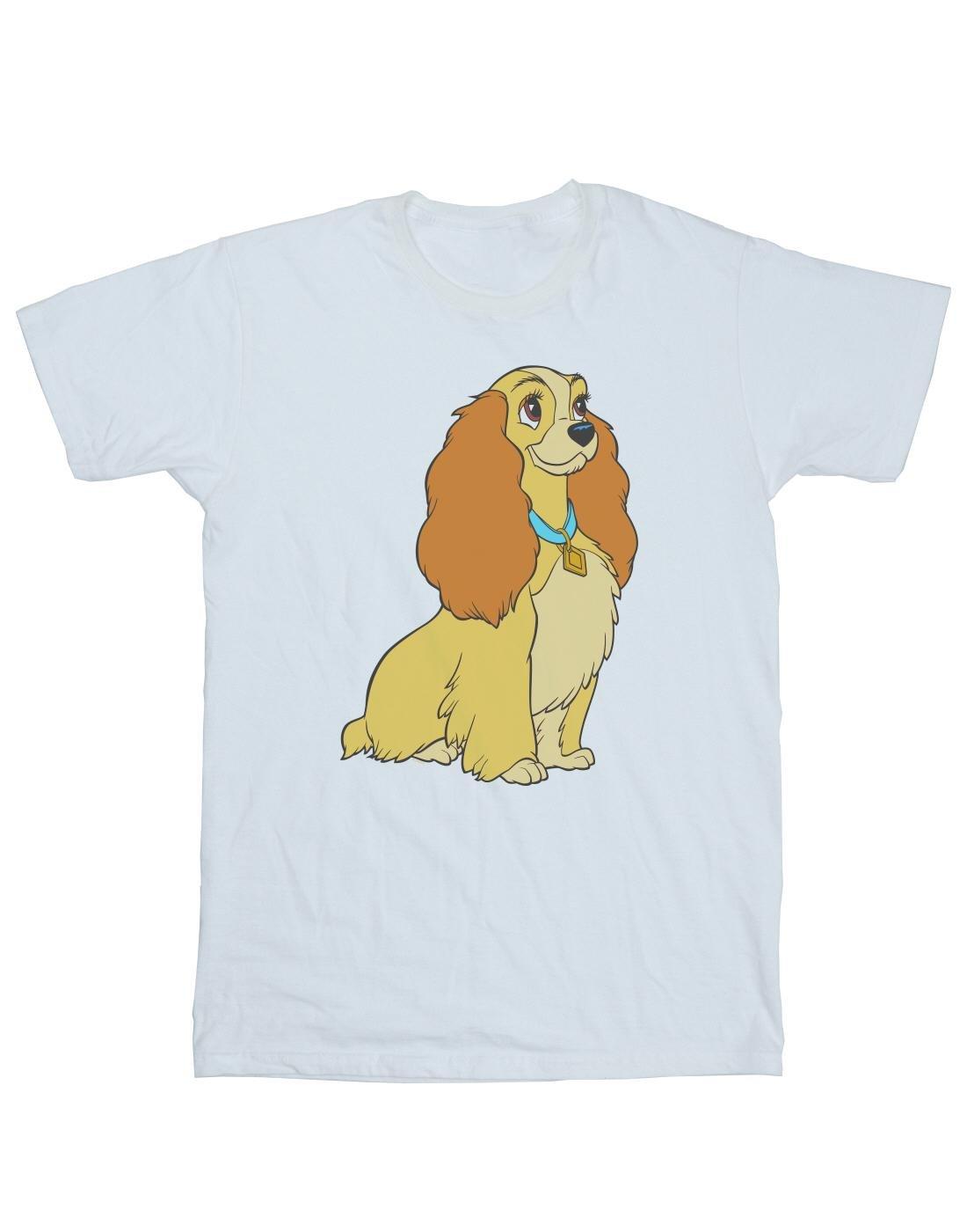 Disney  Tshirt LADY AND THE TRAMP LADY SPAGHETTI HEART 