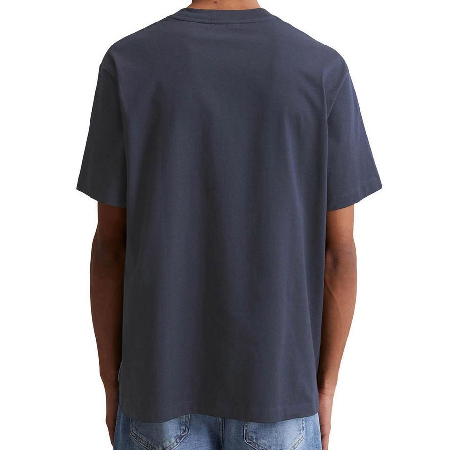 Marc O'Polo Denim T-shirt  Pack de 1 Confortable à porter-T-Shirt, SSL, Logo Print, Relax  