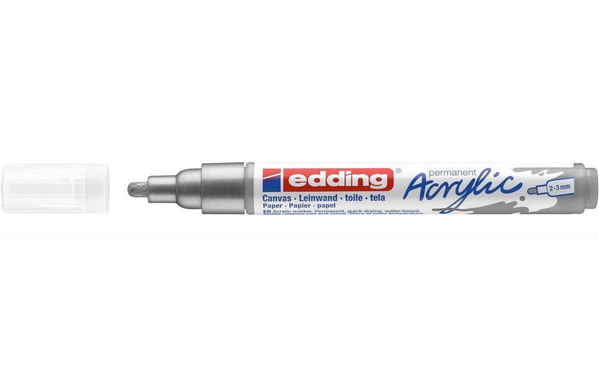 Edding EDDING Acrylmarker 5100 2-3mm 5100-923 silber sdm  