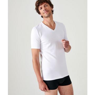 Tee-shirt manches courtes, col V, chaleur Medium 3.