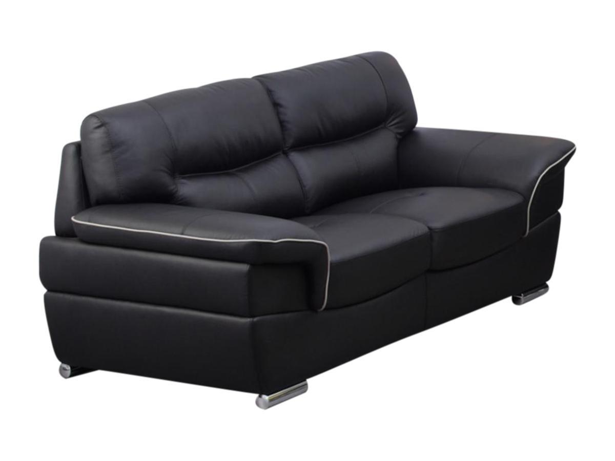 Vente-unique Ledersofa 2Sitzer THIBAULT  