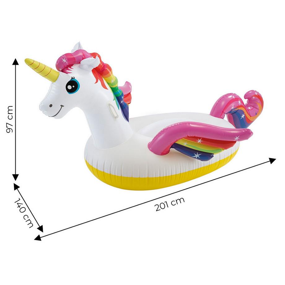 Intex Matelas gonflable île licorne Intex 57561  