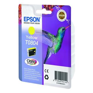 EPSON  EPSON Tintenpatrone yellow T080440 Stylus Photo R265 460 Seiten 