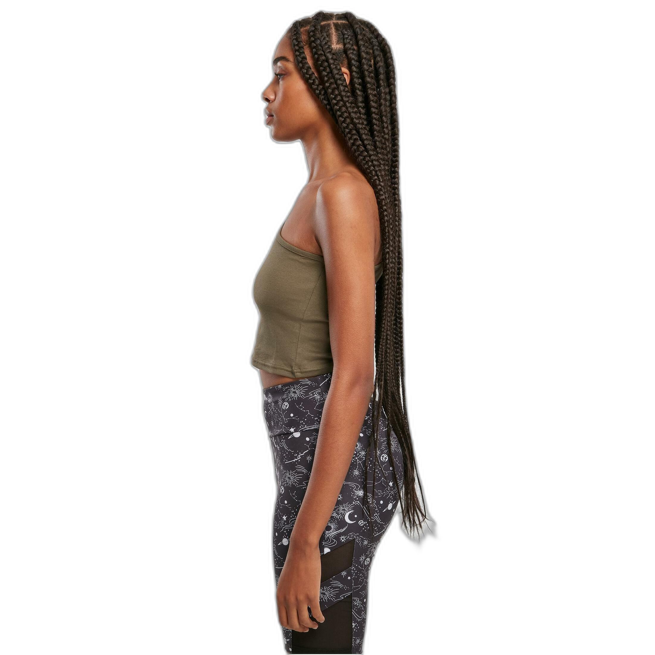 URBAN CLASSICS Asymmetrisches kurzes Tanktop  