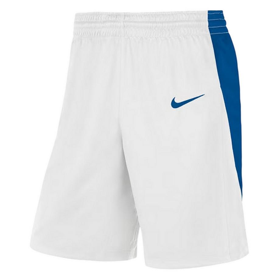 NIKE Pantaloncini da basket con logo e strisce laterali  