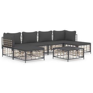 VidaXL Garten lounge set poly-rattan  