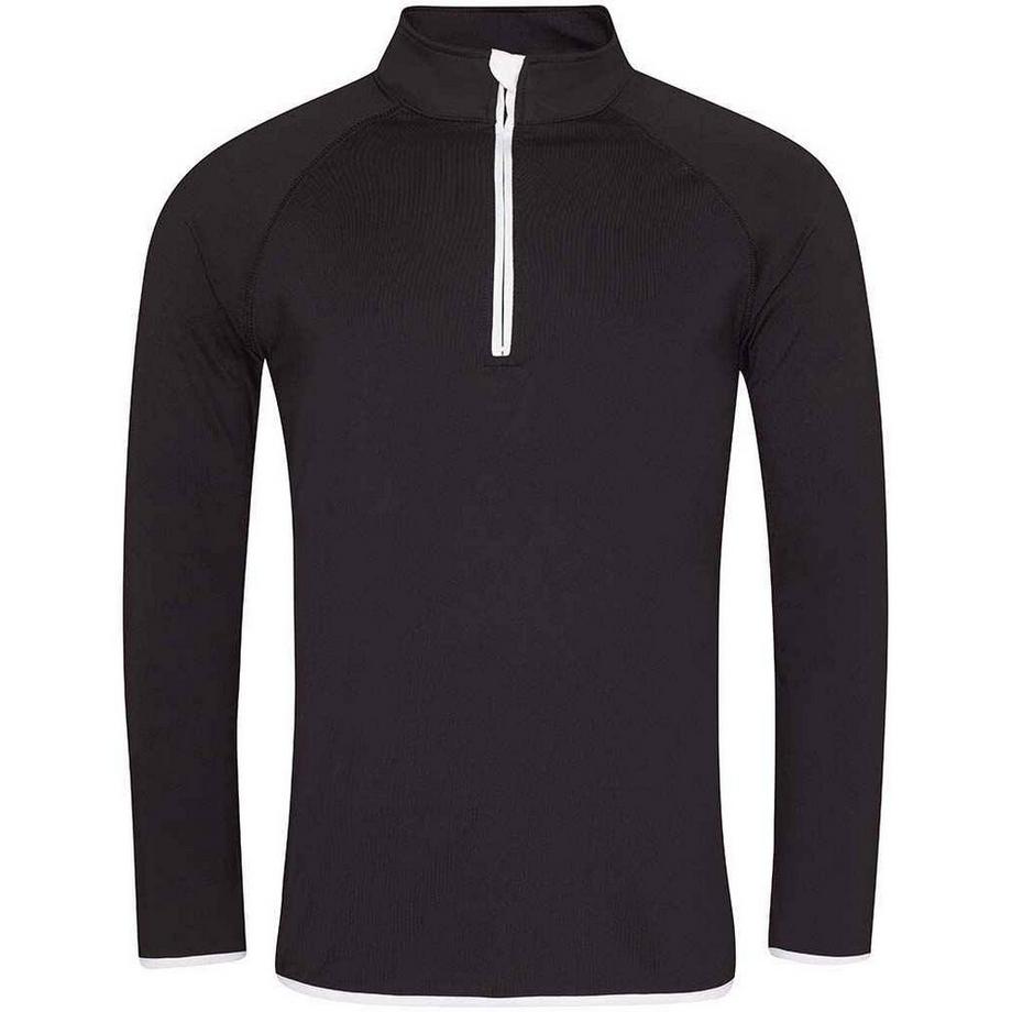 Sweattop Mit Halbem Reißverschluss