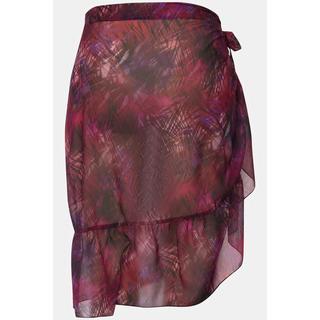 Ulla Popken Gonna a Portafoglio Savana Orlo con Ruche Laccetti  