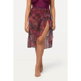 Ulla Popken Gonna a Portafoglio Savana Orlo con Ruche Laccetti  